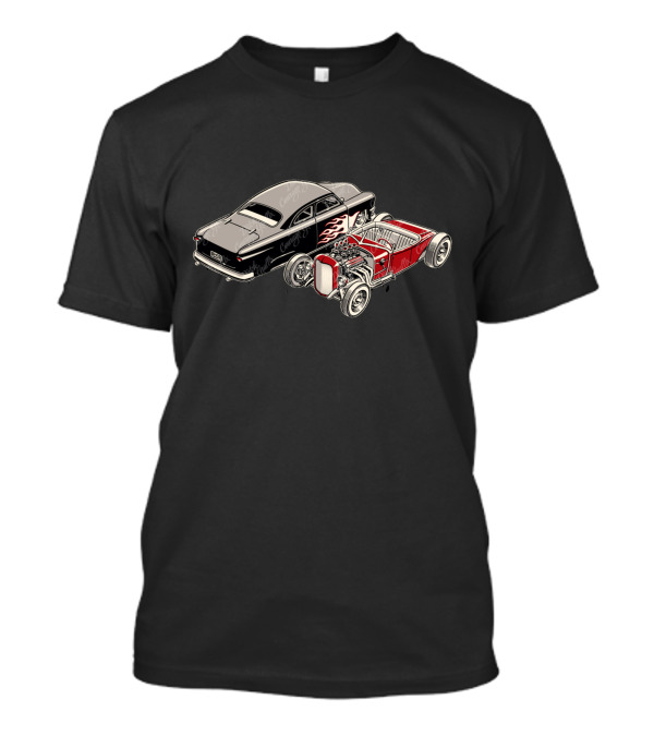 Traditional Rod And Custom Old School Hot Rods And Classic Cars T-Shirt
