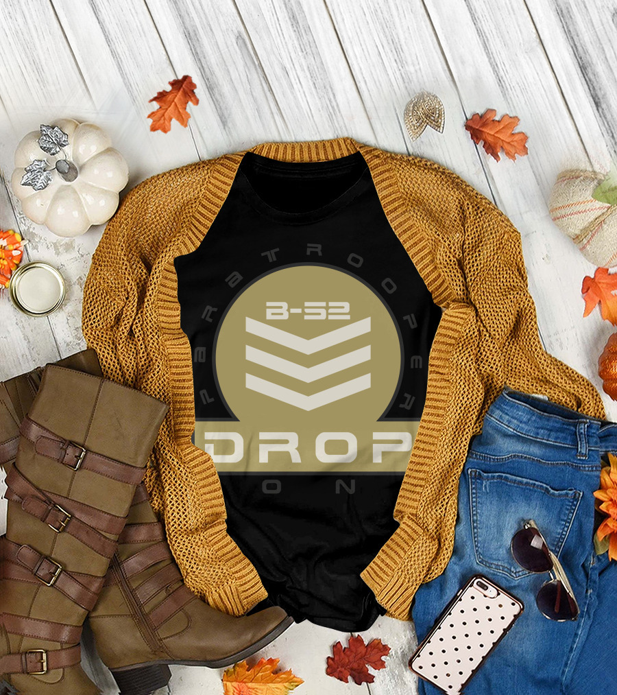B-52 Paratrooper Drop Zone T-Shirt
