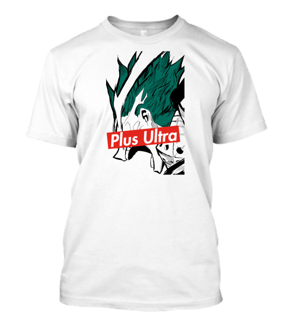Plus Ultra Go Beyond Hero Anime Manga T-Shirt