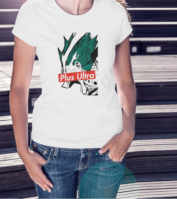 Plus Ultra Go Beyond Hero Anime Manga T-Shirt