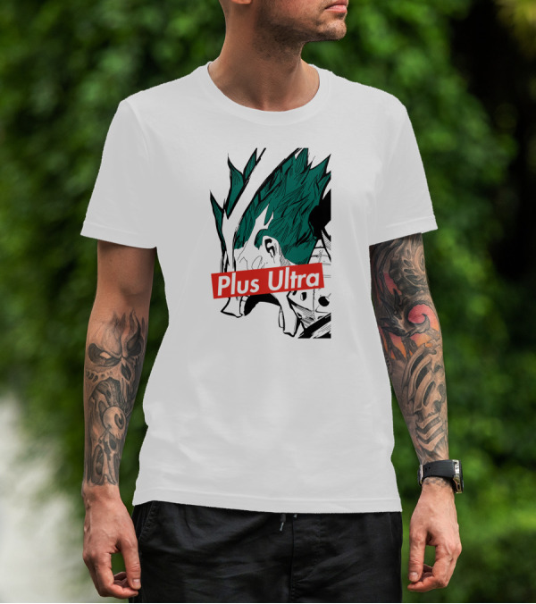 Plus Ultra Go Beyond Hero Anime Manga T-Shirt