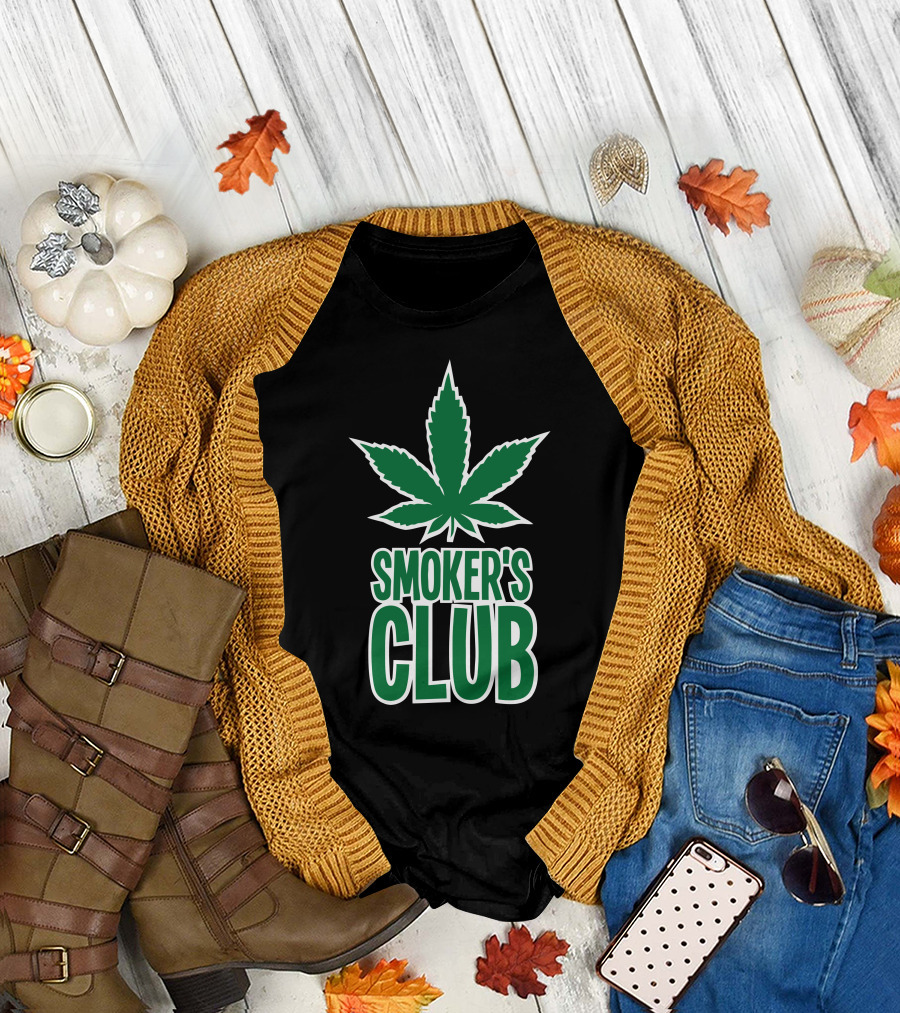 Smoker's Club Cannabis Leaf T-Shirt
