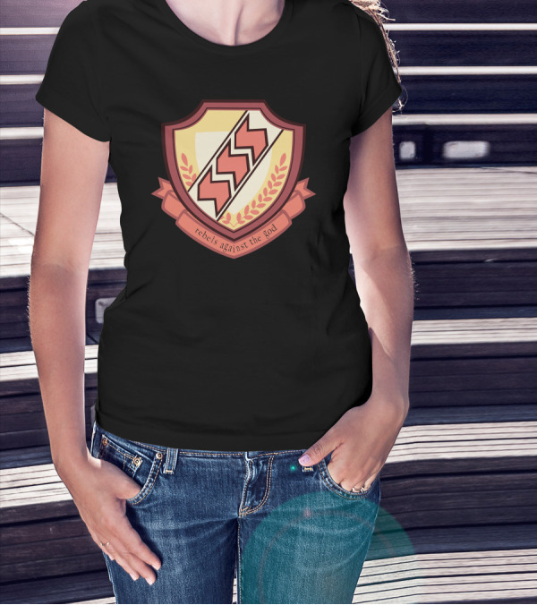 Angel Beats Rebels Against The God Crest T-Shirt