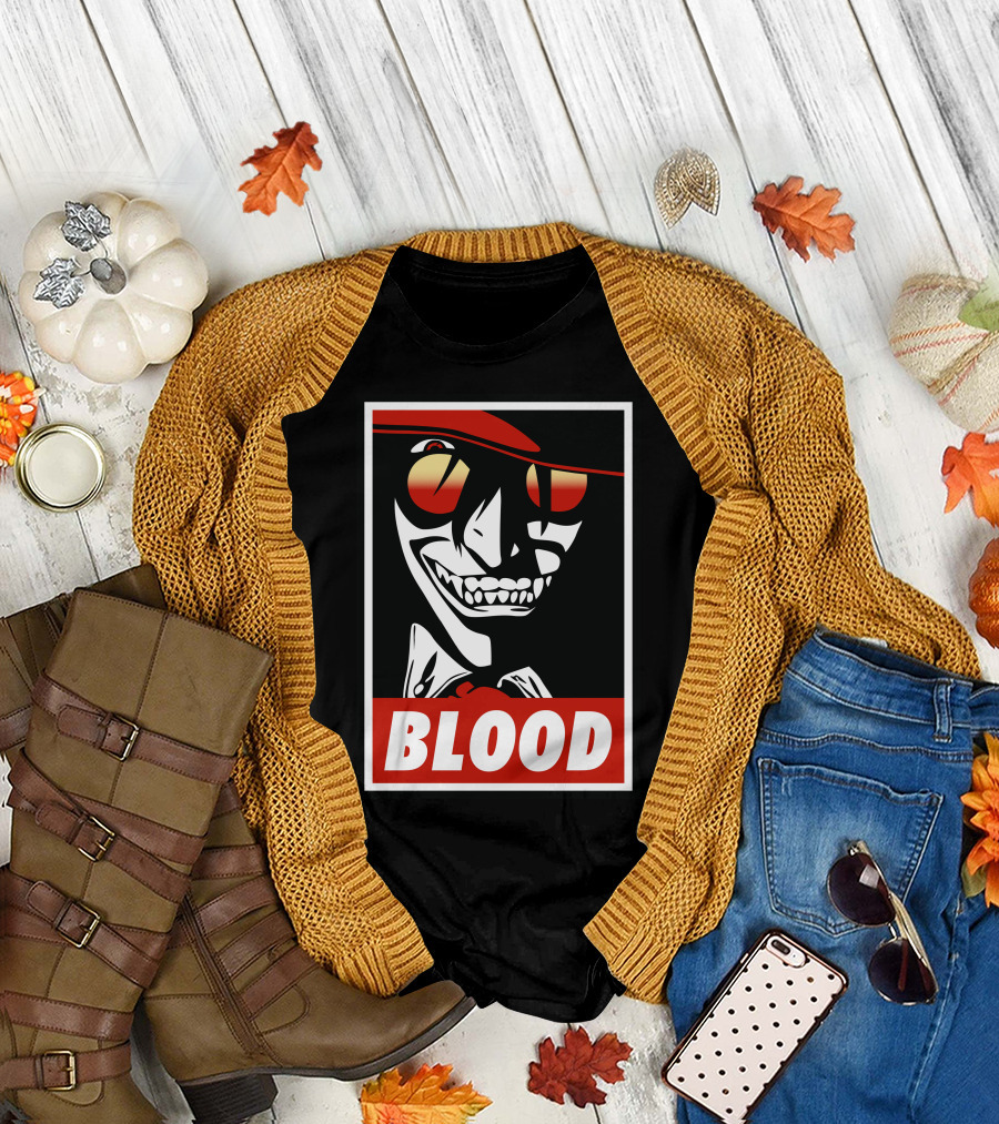 Blood Anime Vampire Poster Character T-Shirt