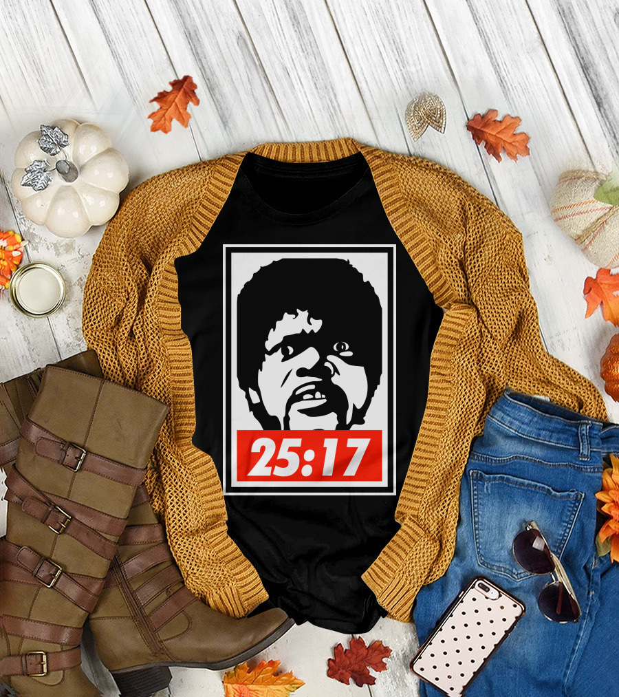 Ezekiel 25:17 Iconic Cinema Reference T-Shirt