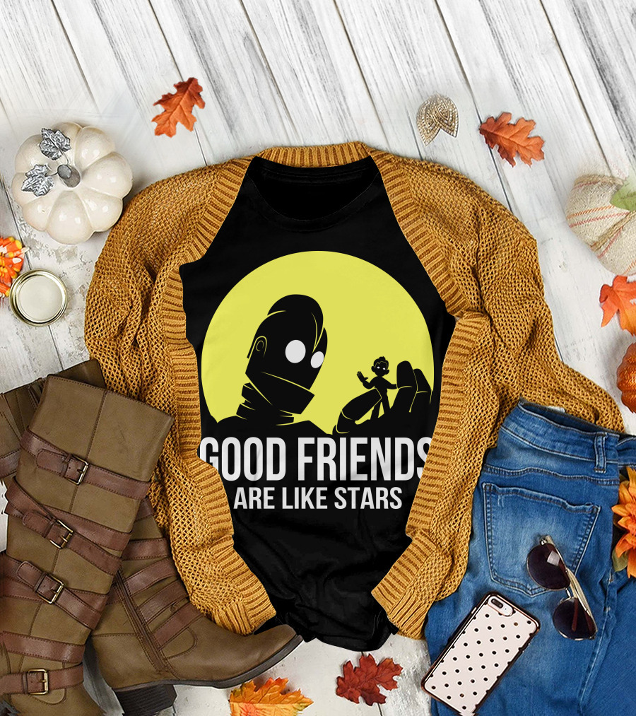GOOD FRIENDS ARE LIKE STARS ROBOT AND CHILD T-Shirt