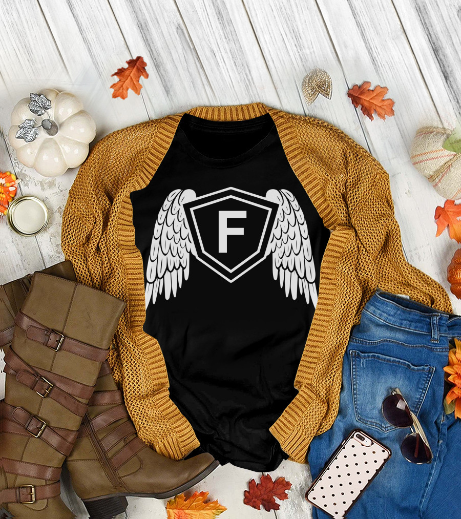 F Shield with Wings T-Shirt