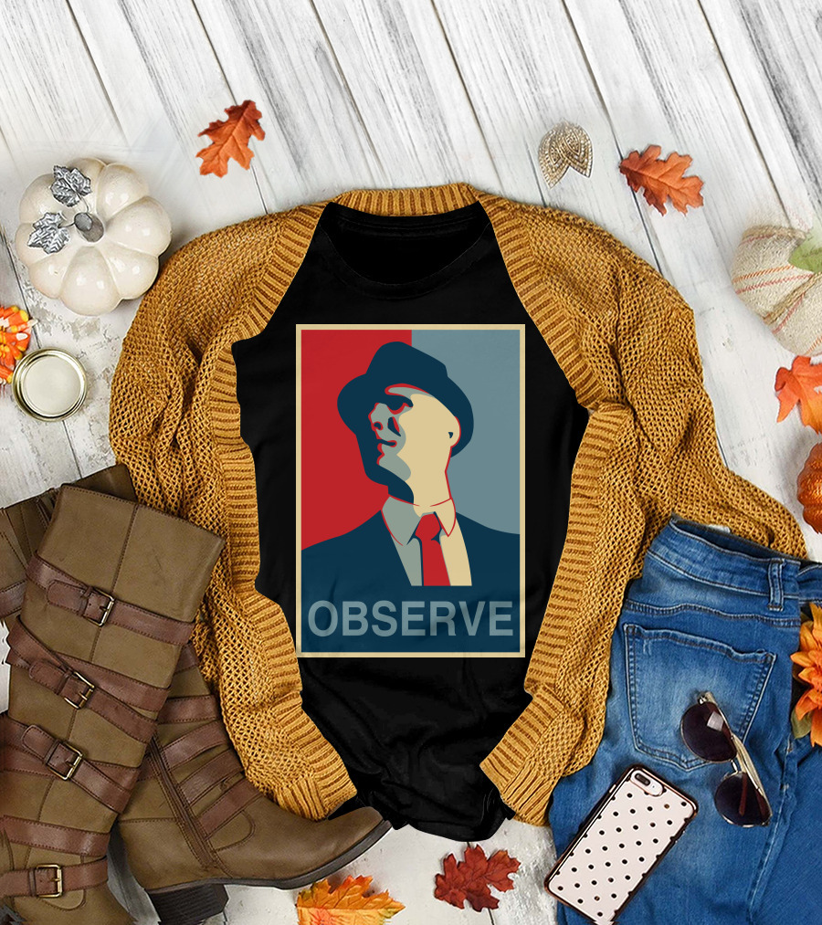 HOPE Style Observe Watching Figure T-Shirt