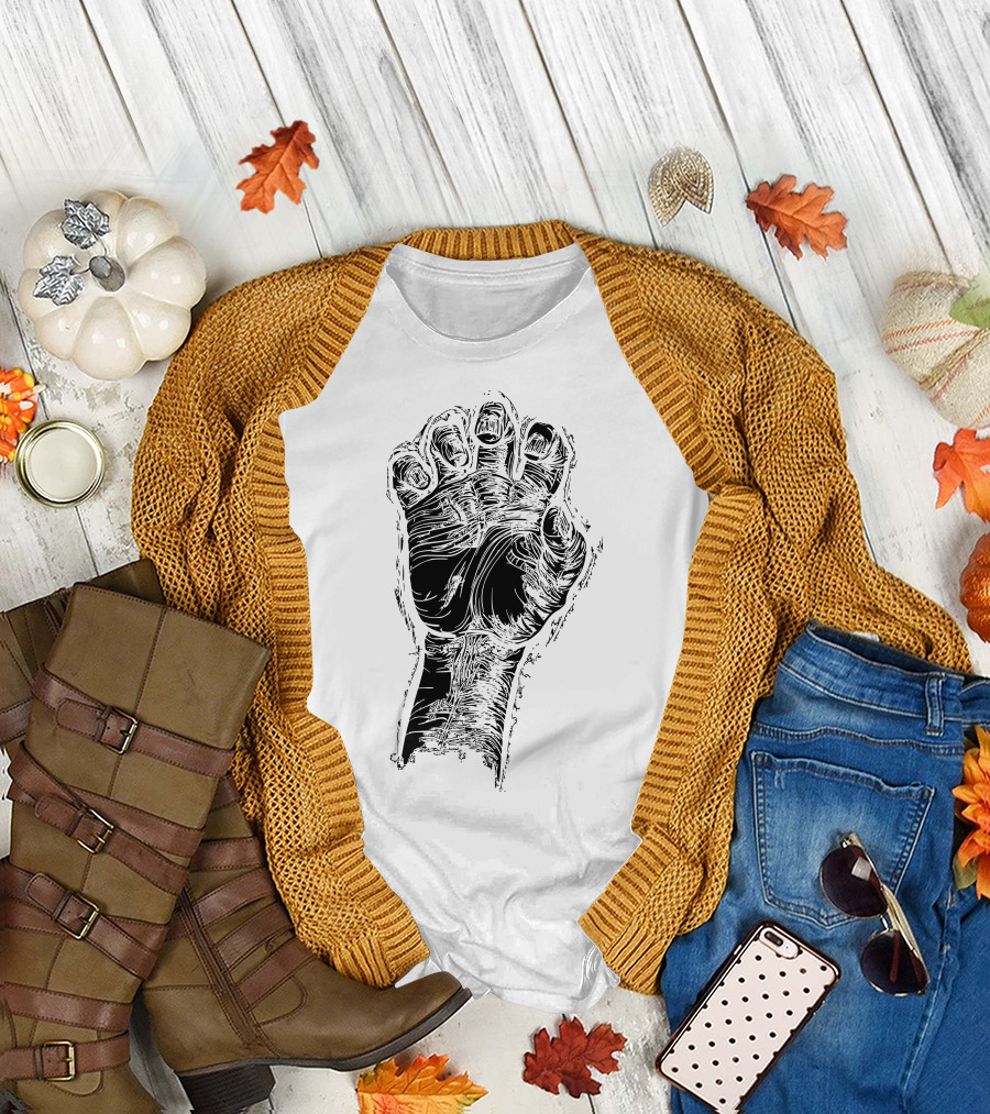 Hand Fist Sketch T-Shirt
