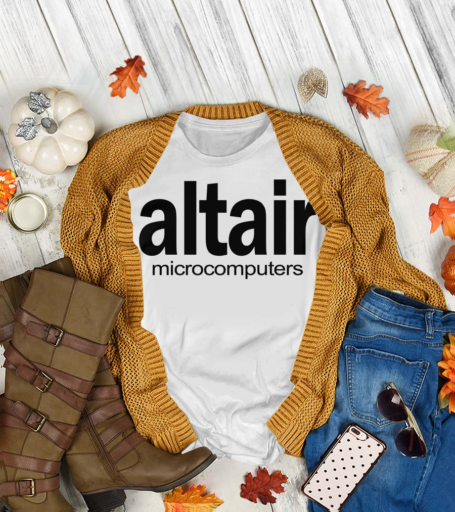 Altair Microcomputers Retro Computing T-Shirt