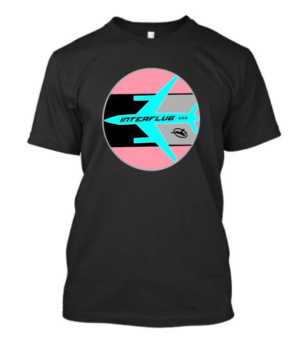 Interflug DDR Airplane T-Shirt