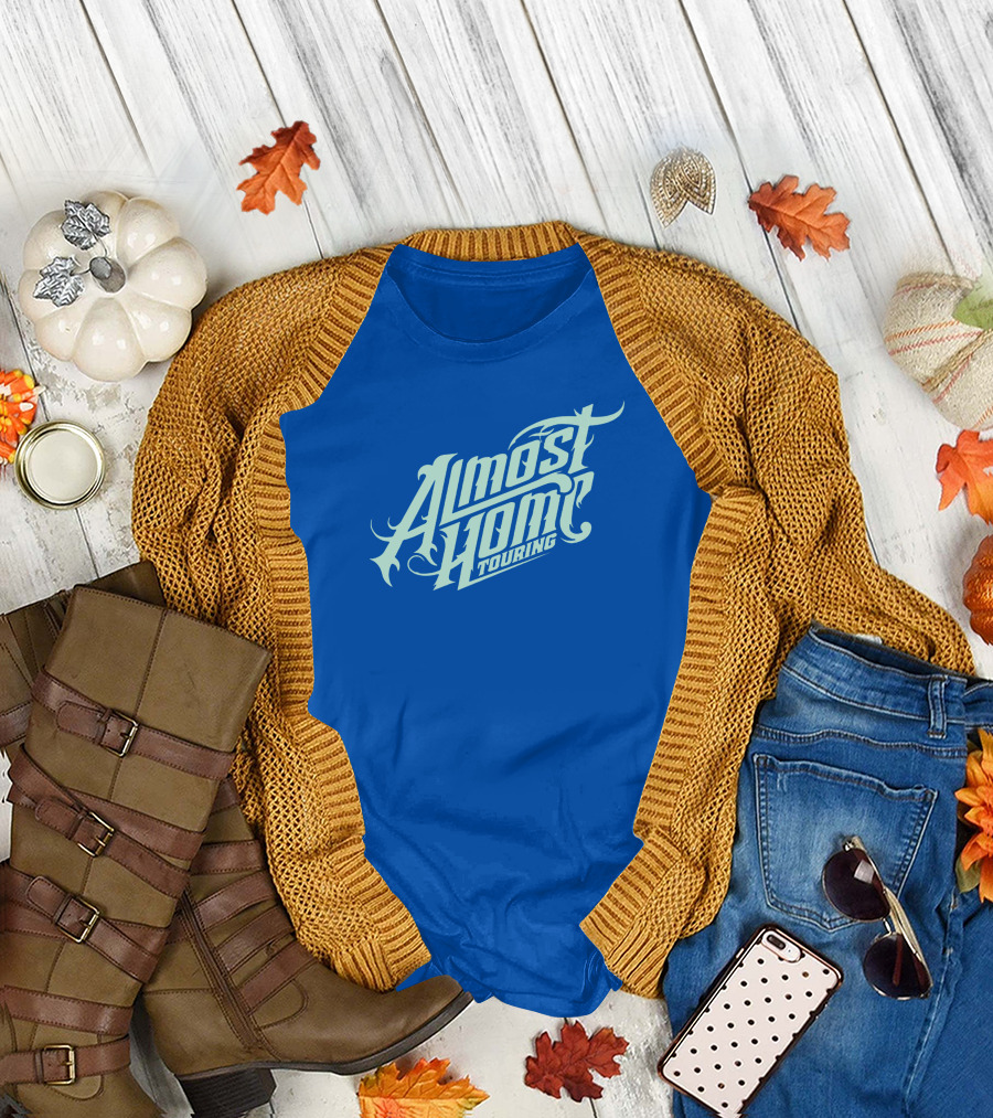 Almost Home Touring Retro Script T-Shirt