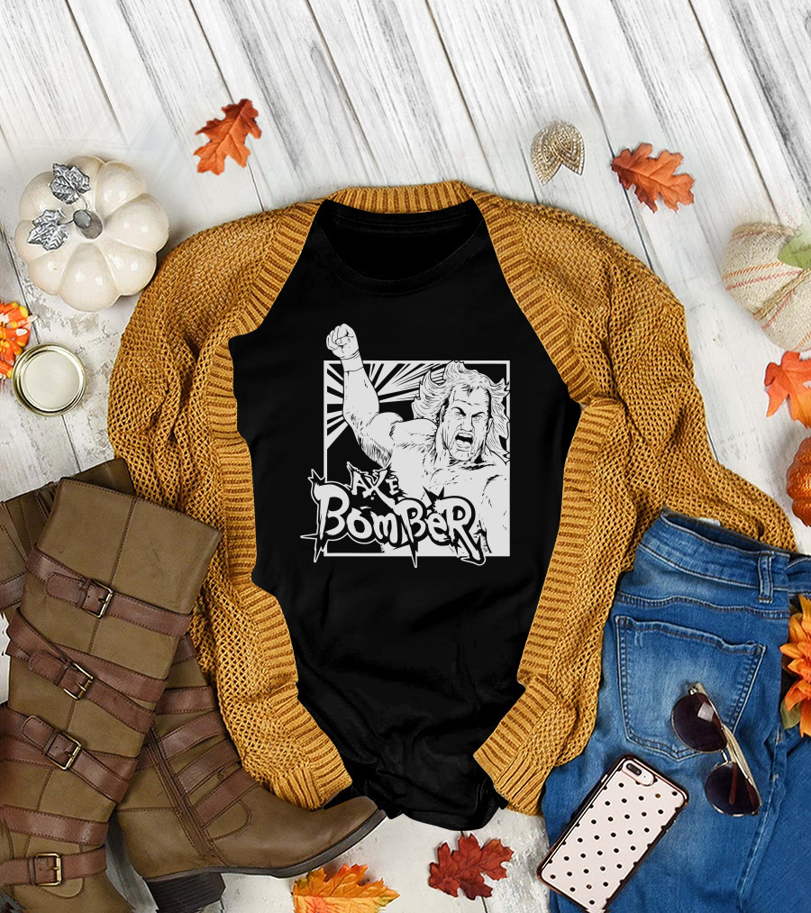 Axe Bomber Wrestling Icon T-Shirt