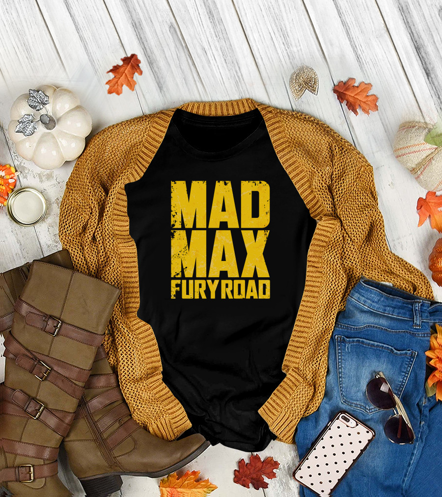 Mad Max Fury Road Bold Yellow T-Shirt
