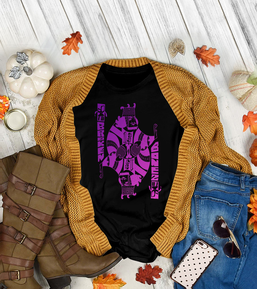 Broken Bones Rugby King Purple Icon 13 T-Shirt