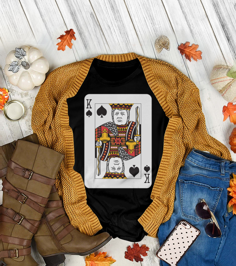 King of Spades Trump Card T-Shirt