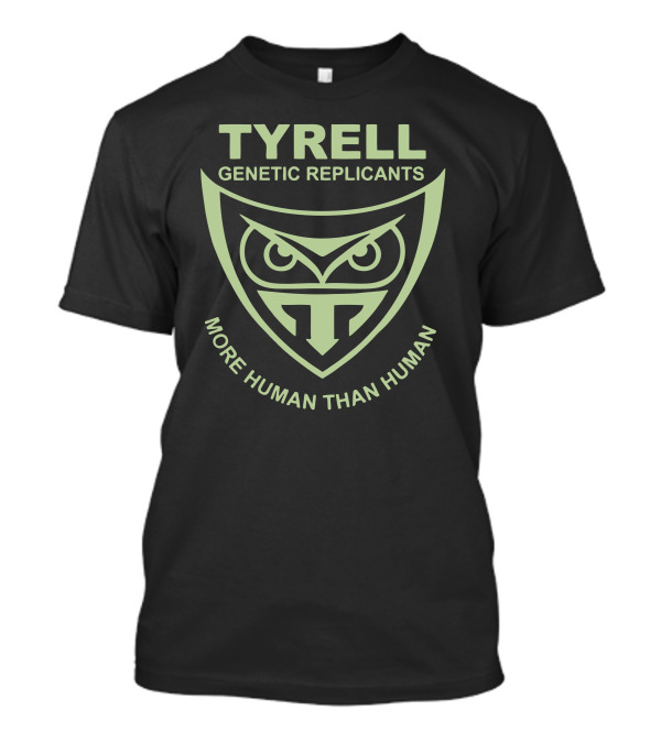 Tyrell Genetic Replicants More Human Than Human Owl Emblem T-Shirt