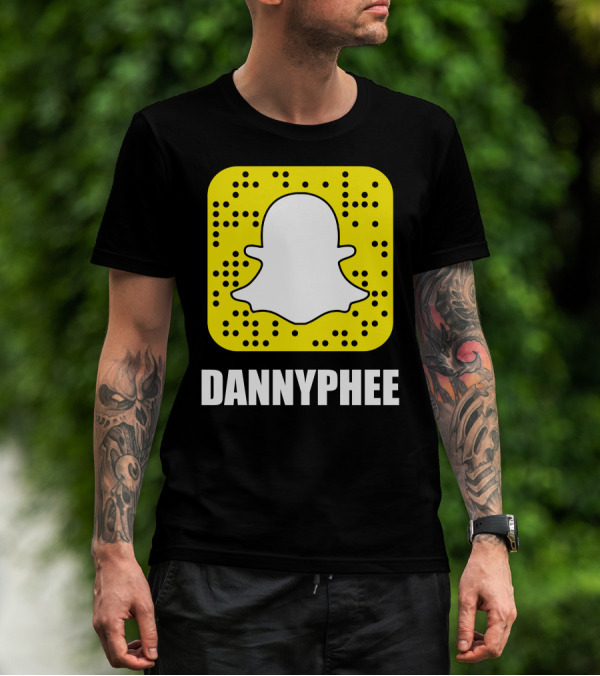 DANNY PHEE Snapchat Ghost T-Shirt