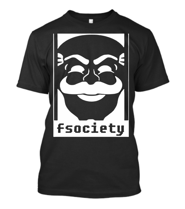 Mr Robot Fsociety Banksy T-Shirt