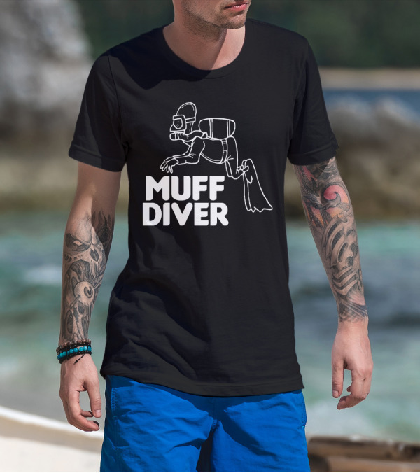 MUFF DIVER Scuba Diver T-Shirt