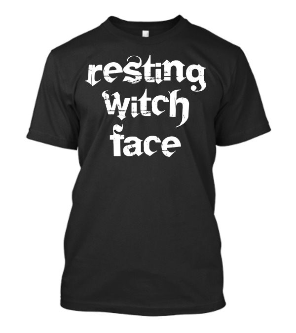 Resting Witch Face Gothic T-Shirt