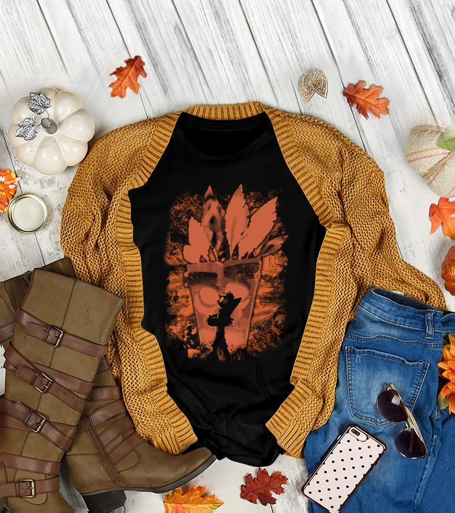 Crash Bandicoot Aku Aku Tribal Mask Adventure T-Shirt
