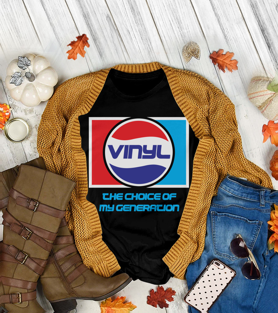 Vinyl The Choice Of My Generation Pepsi T-Shirt