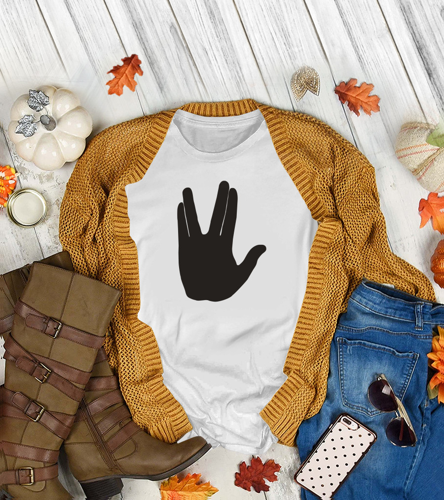 Llap Live Long And Prosper Vulcan Salute T-Shirt
