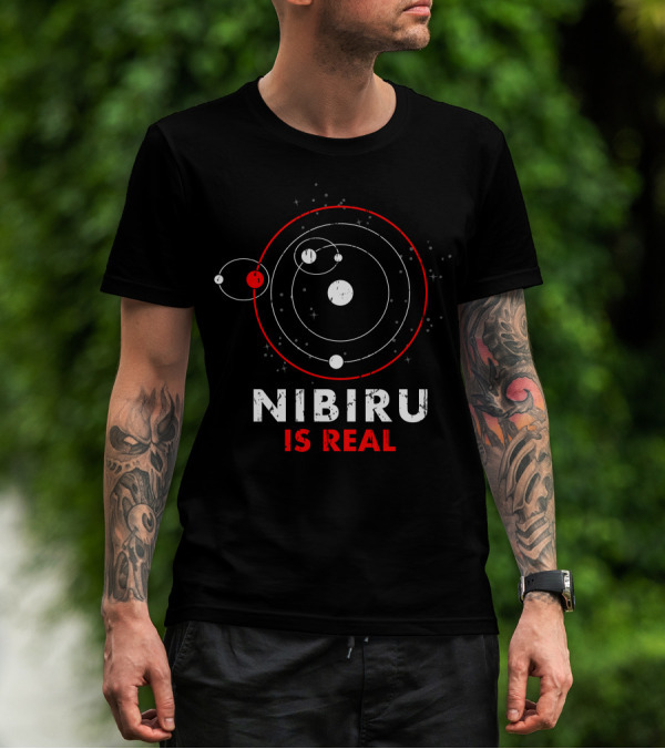 Nibiru Is Real Cosmic Orbit Diagram T-Shirt