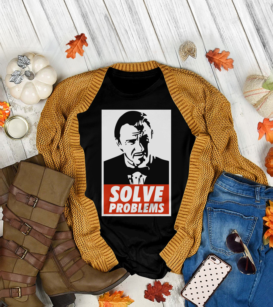 Solve Problems Iconic Character T-Shirt