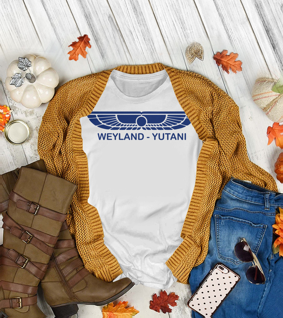Weyland Yutani Blue Winged T-Shirt