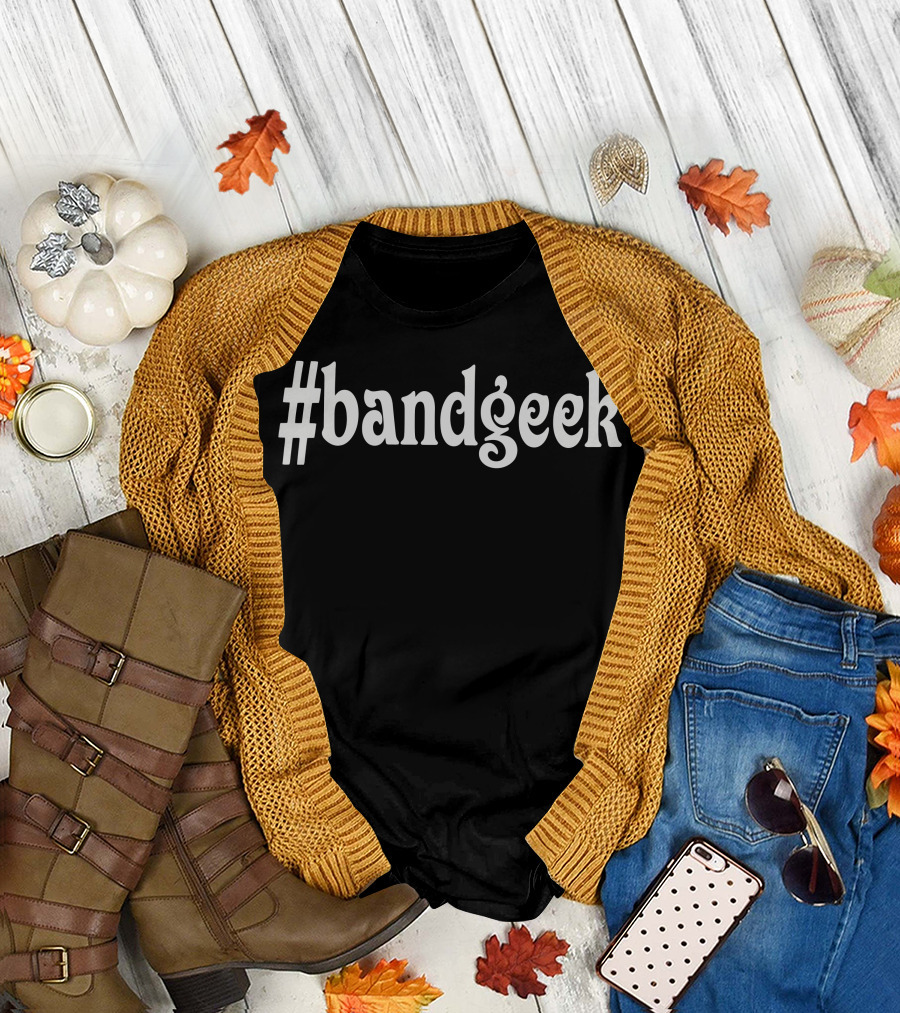 bandgeek Shirt Fun Music Enthusiast T-Shirt