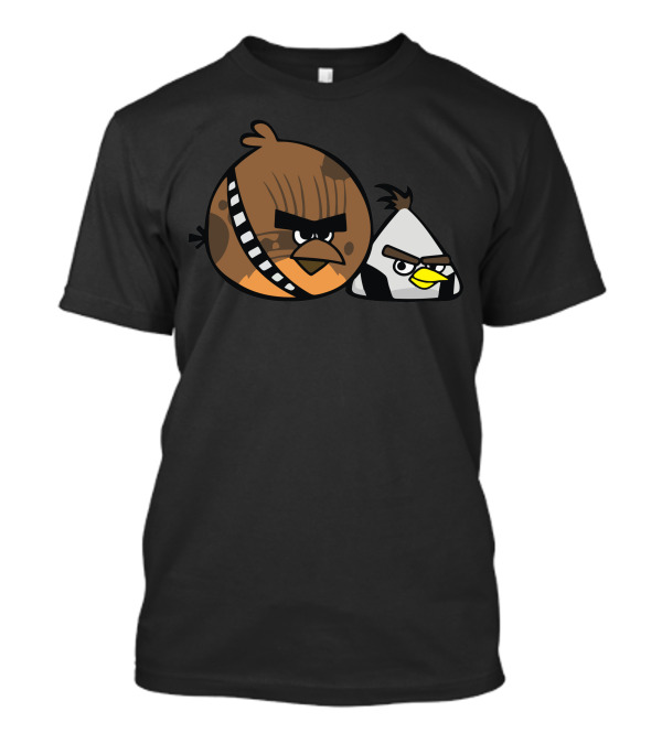Angry Birds Star Wars Chewie And Han T-Shirt