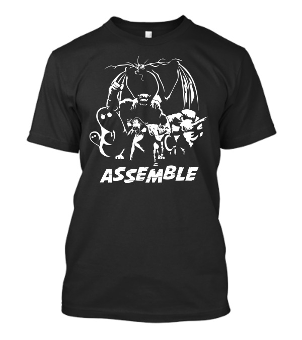 Herculoids Assemble Heroic Team Gathering T-Shirt