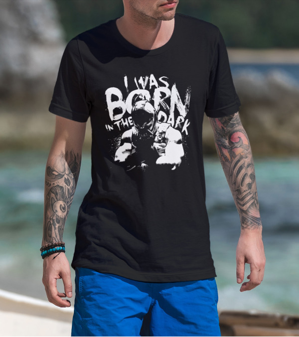 I Was Born In The Dark Bane Masked Villain T-Shirt