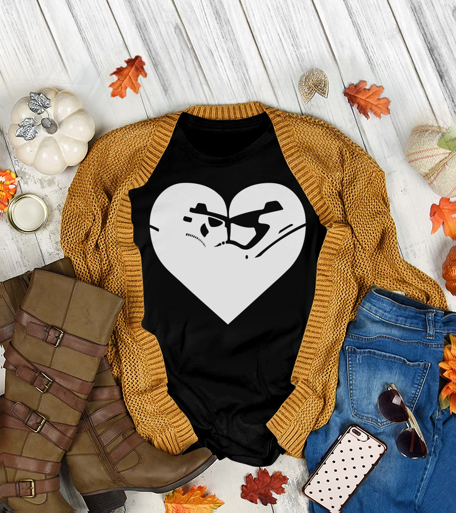 Stormtrooper Heart Love Wars T-Shirt