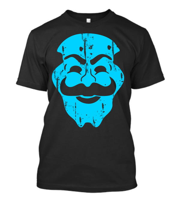 Mask Robot V For Vendetta T-Shirt