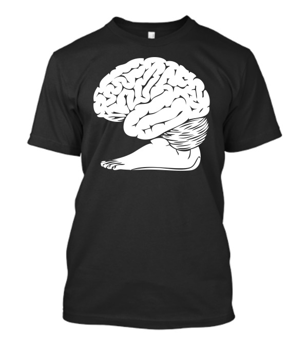 Rephlex Braindance Brain Foot Illusion T-Shirt