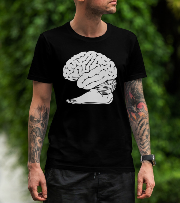 Rephlex Braindance Brain Foot Illusion T-Shirt