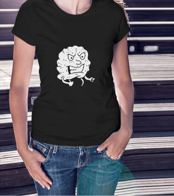 Scranton Angry Paper Wad Character Fighting Paper Wads T-Shirt