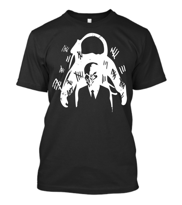 Silence Will Fall Tally Marks Alien Face Doctor Who T-Shirt