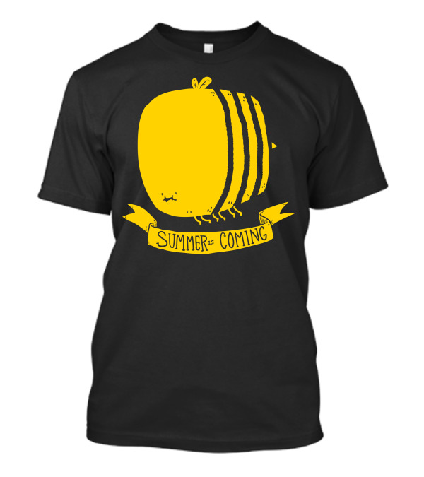 Summer Is Coming Yellow Bee T-Shirt