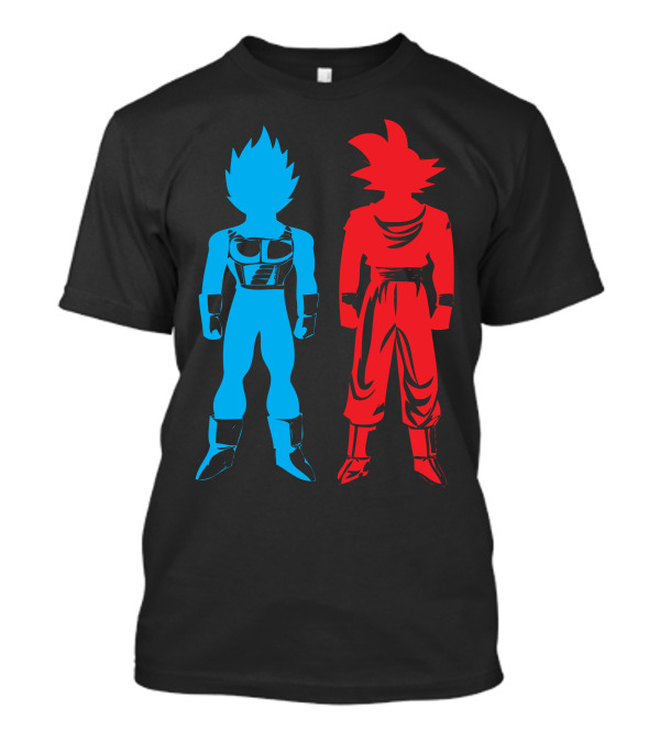 Dragon Ball Z The Last Fighter Warriors Vegeta And Goku T-Shirt