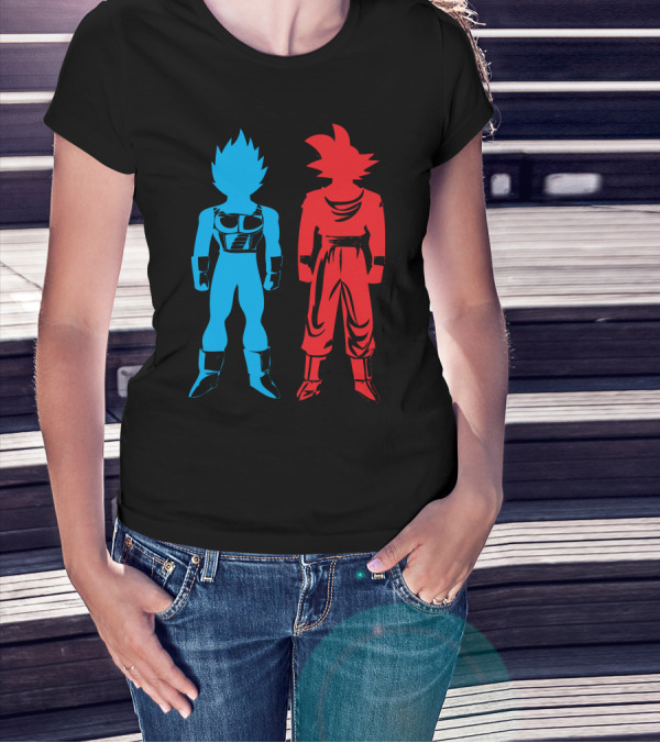 Dragon Ball Z The Last Fighter Warriors Vegeta And Goku T-Shirt