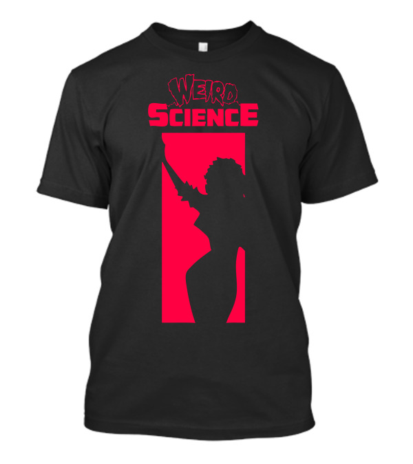 Weird Science Shadow Silhouette With Raised Arm T-Shirt