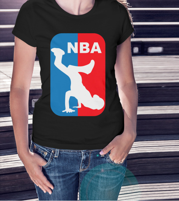 NBA National Breakdancing Association Breakdance T-Shirt