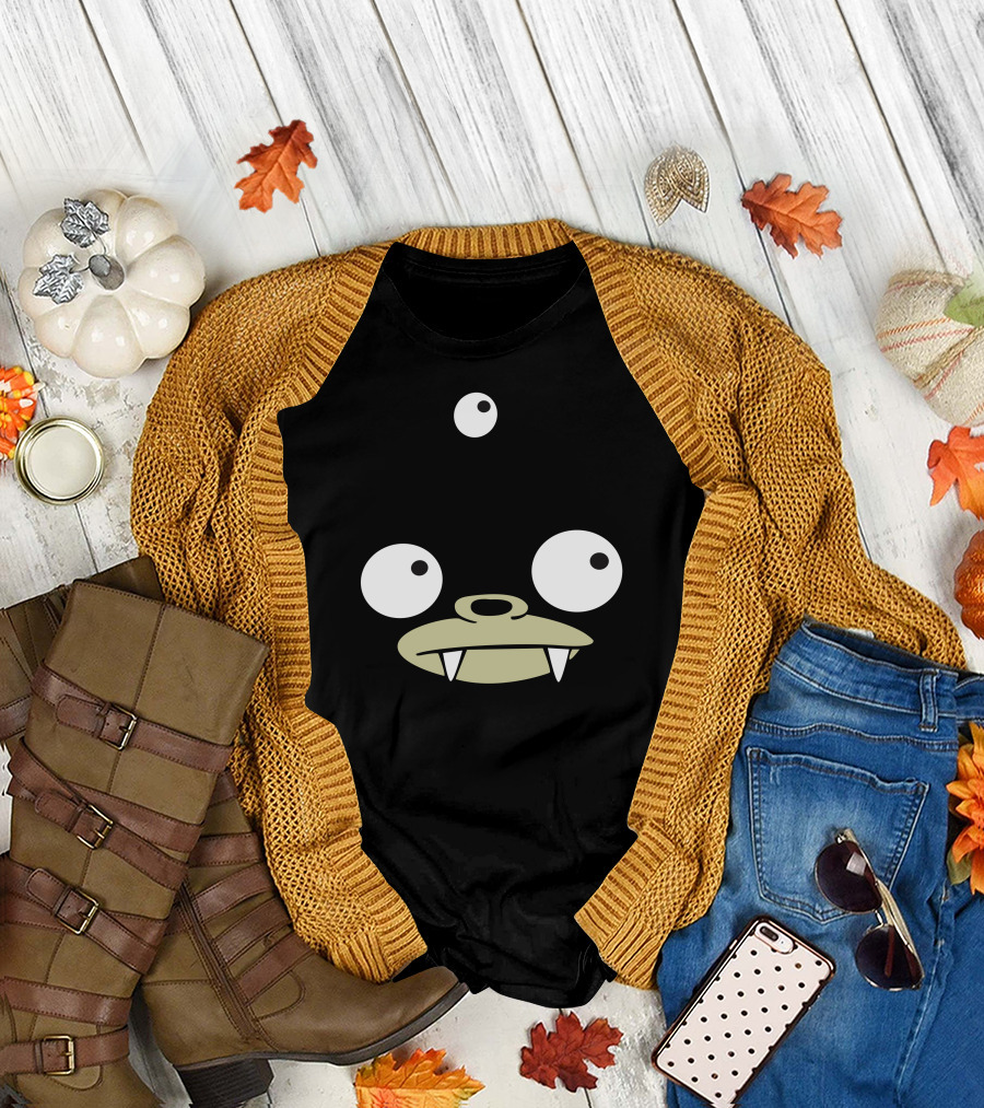 Nibbler Face Futurama Character Eyes and Teeth T-Shirt