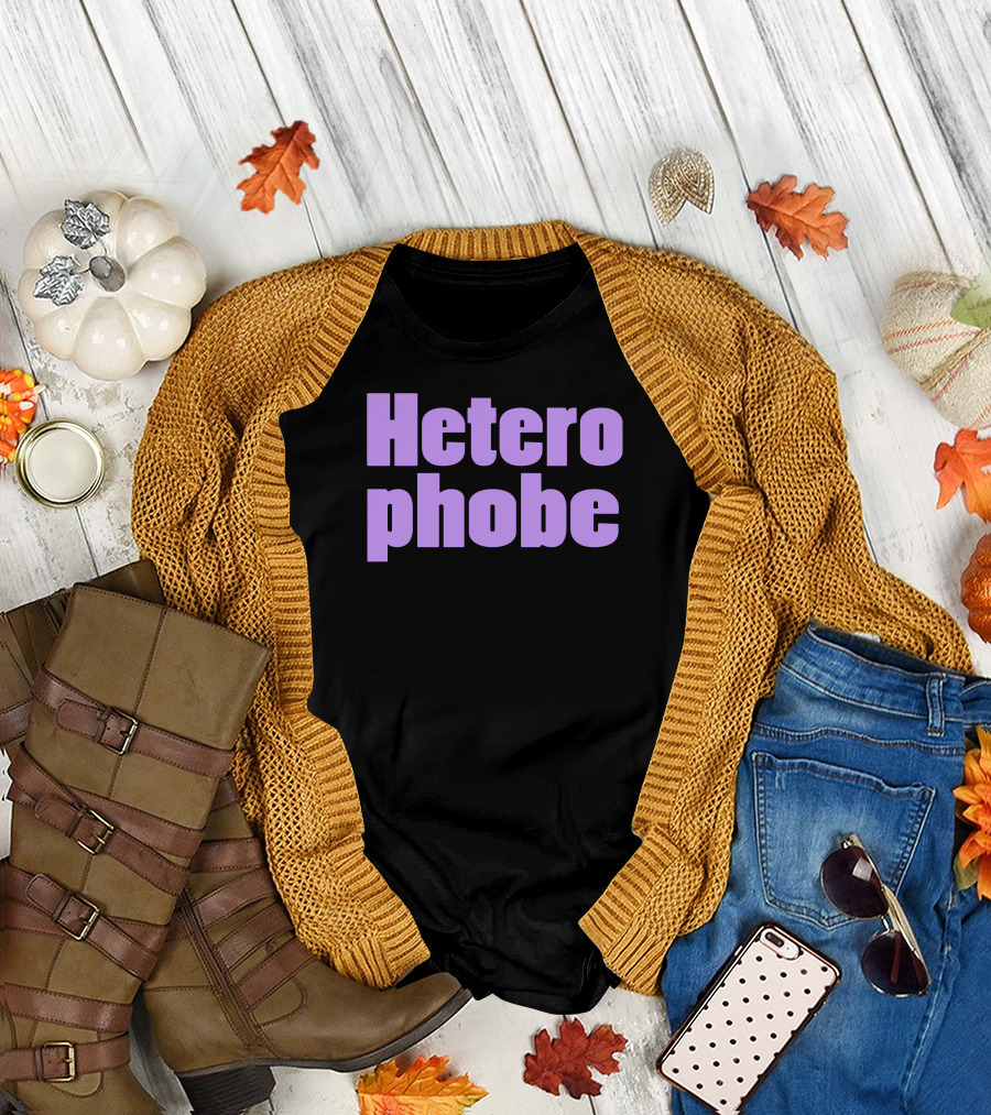Heterophobe Bold Purple T-Shirt