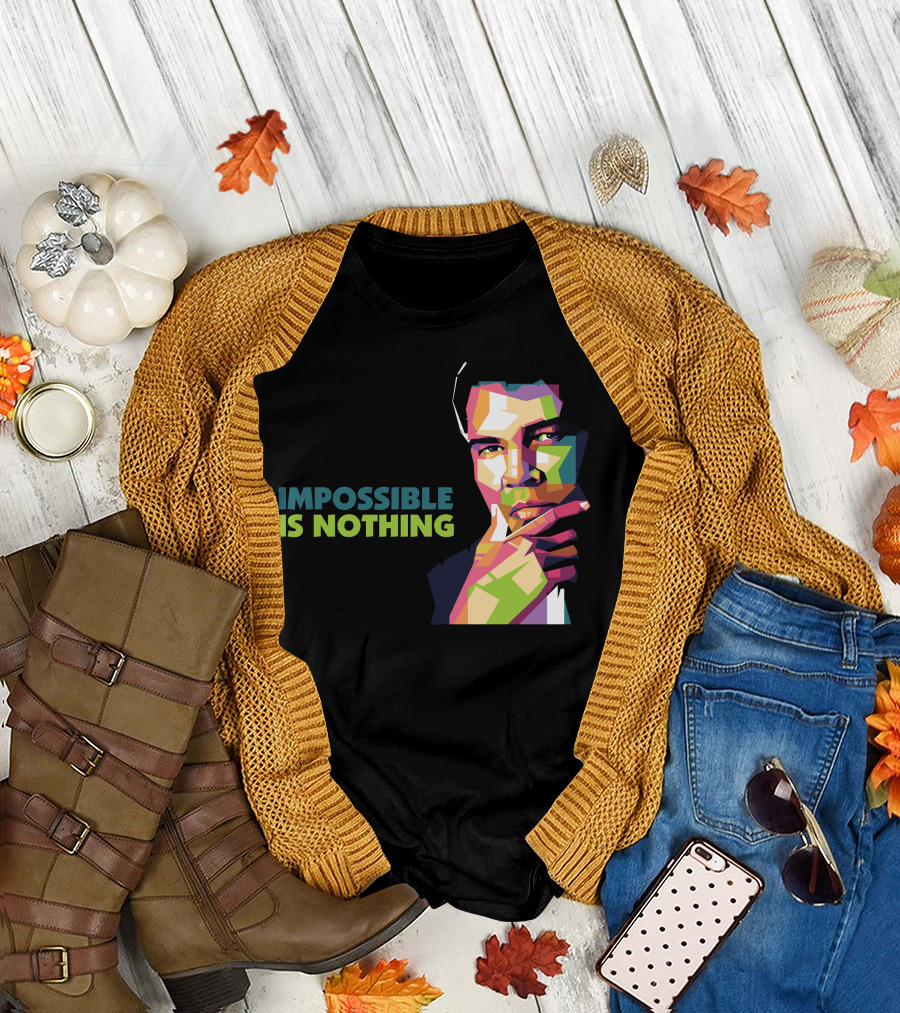 Impossible Is Nothing Muhammad Ali Pop T-Shirt