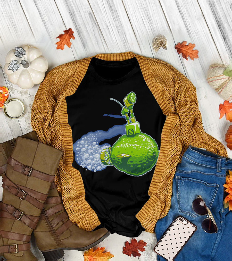 Sub Lime Fresh Citrus Submarine Adventure T-Shirt